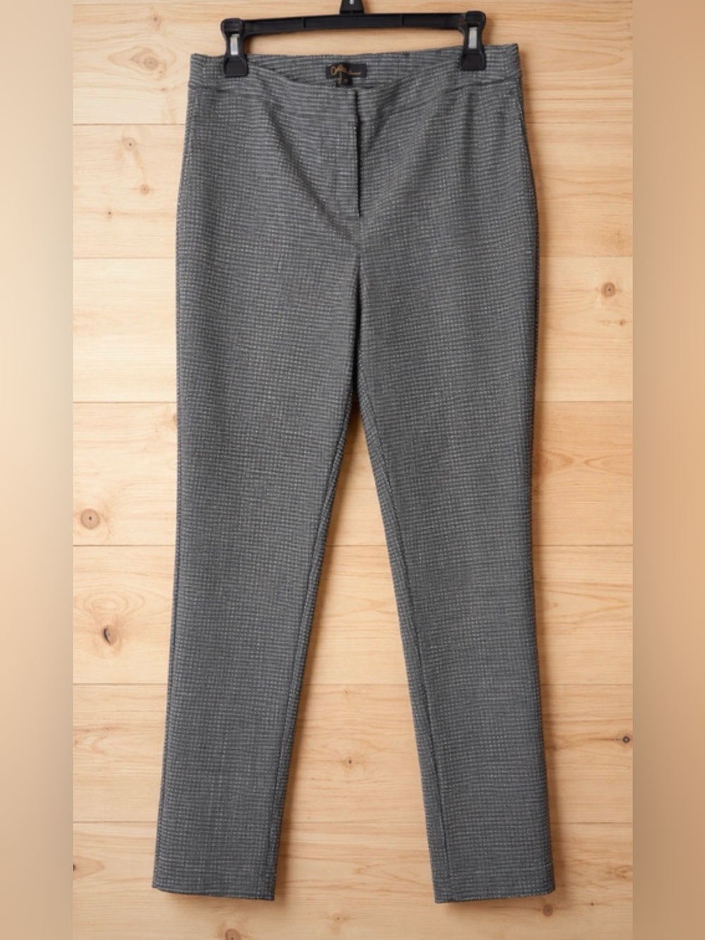 Dalia Women’s Heather Gray Tailored Knit Trousers